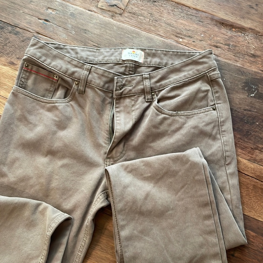 Marine layer 30x30 corduroy pants